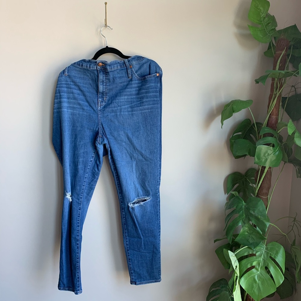 Madewell Plus Size Skinny High Waisted Jeans